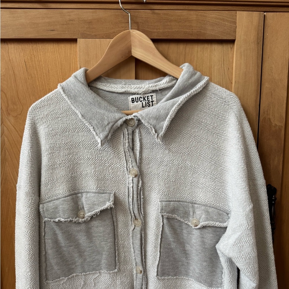 Bucket List Button Up Jacket - image 5